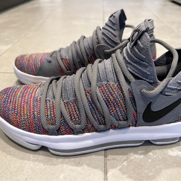 Nike Kevin Durant 10 Mulit-color sneakers - Men’s 9.5 - Picture 2 of 6